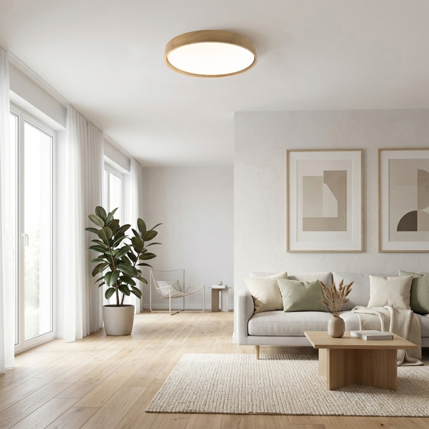 Brilagi - LED-loftlampe MANAROLA PLAIN LED/36W/230V 3000K Ø 48 cm eg