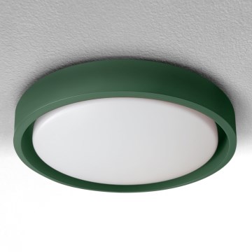 Brilagi - LED-loftlampe MATTEO LED/24W/230V Ø 31 cm, grøn