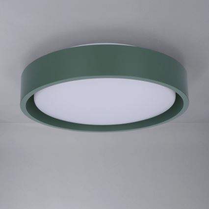 Brilagi - LED-loftlampe MATTEO LED/24W/230V Ø 31 cm, grøn