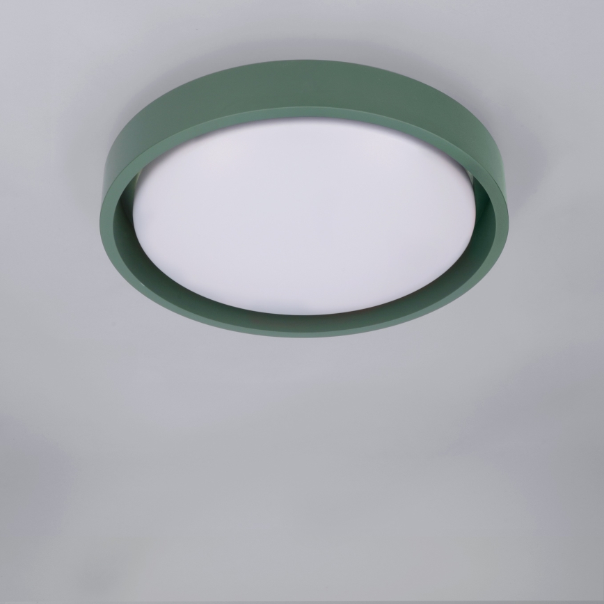 Brilagi - LED-loftlampe MATTEO LED/24W/230V Ø 31 cm, grøn