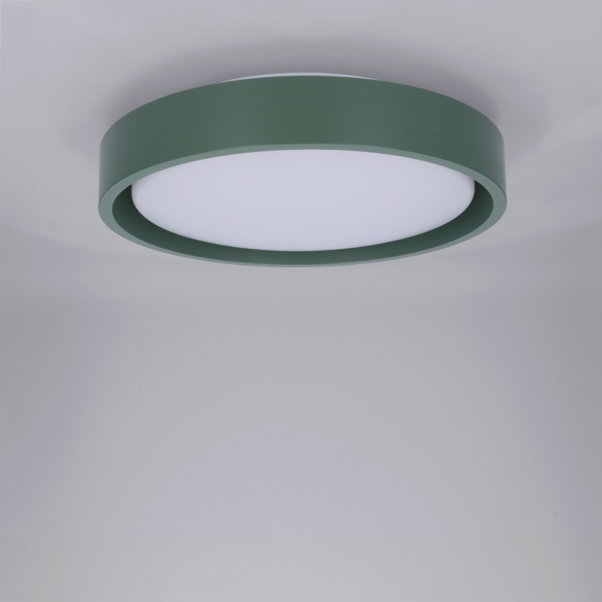 Brilagi - LED-loftlampe MATTEO LED/24W/230V Ø 31 cm, grøn