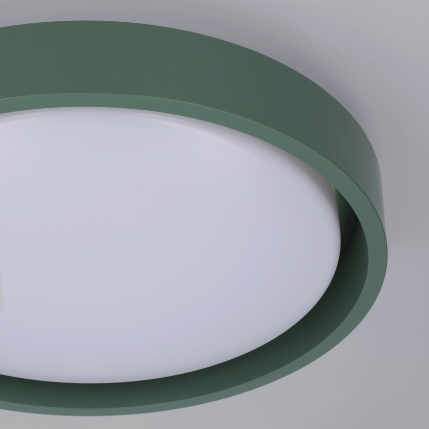 Brilagi - LED-loftlampe MATTEO LED/24W/230V Ø 31 cm, grøn