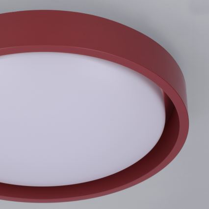 Brilagi - LED loftlampe MATTEO LED/24W/230V Ø 31 cm rød