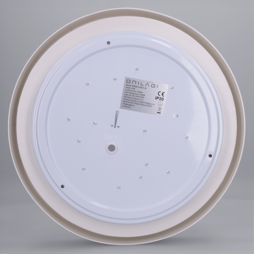 Brilagi - LED loftlampe MATTEO LED/24W/230V Ø 31 cm rød