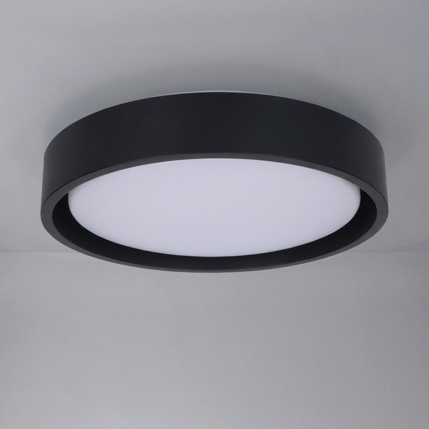 Brilagi - LED-loftlampe MATTEO LED/24W/230V Ø 31 cm sort