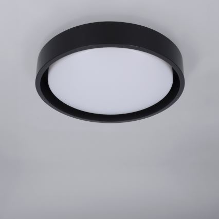 Brilagi - LED-loftlampe MATTEO LED/24W/230V Ø 31 cm sort