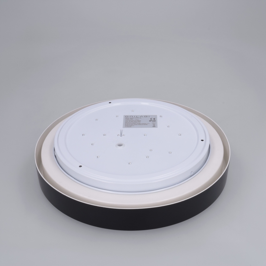 Brilagi - LED-loftlampe MATTEO LED/24W/230V Ø 31 cm sort
