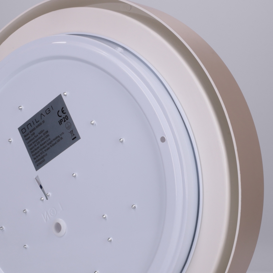 Brilagi - LED loftlampe MATTEO LED/24W/230V Ø 31 cm taupe
