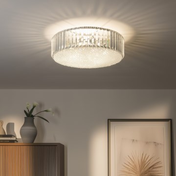 Brilagi - LED loftlampe med krystaller GLAMOUR 5xG9/42W/230V Ø 46 cm