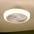 Brilagi - LED Loftlampe med ventilator dæmpbar LED/30W/230V 3000-6500K hvid + fjernbetjening