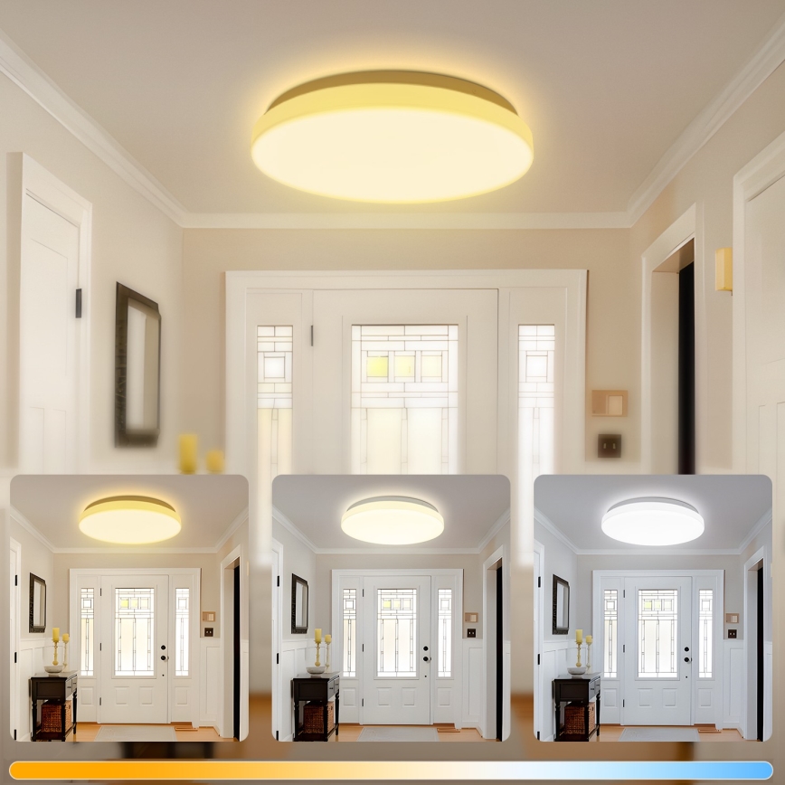 Brilagi - LED-loftlampe MILKY WAY LED/24W/230V 3000/4000/6500K Ø 38 cm