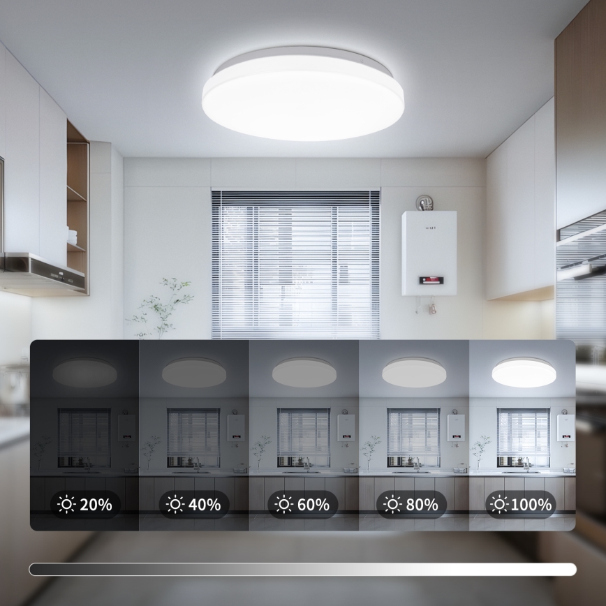 Brilagi - LED-loftlampe MILKY WAY LED/24W/230V 3000/4000/6500K Ø 38 cm