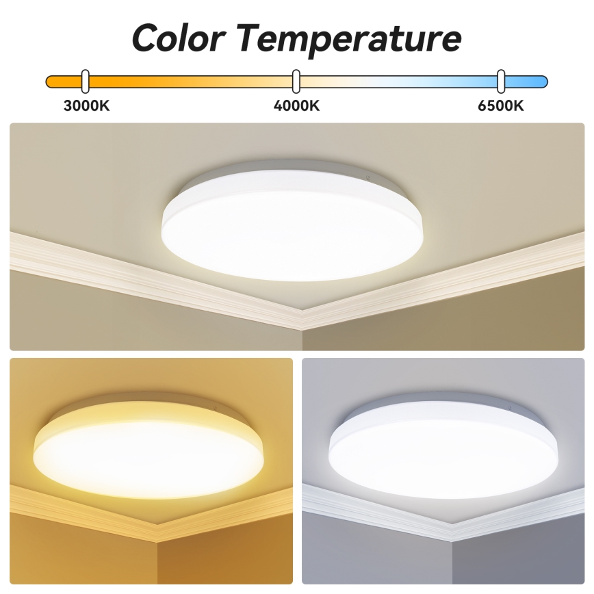 Brilagi - LED-loftlampe MILKY WAY LED/24W/230V 3000/4000/6500K Ø 38 cm