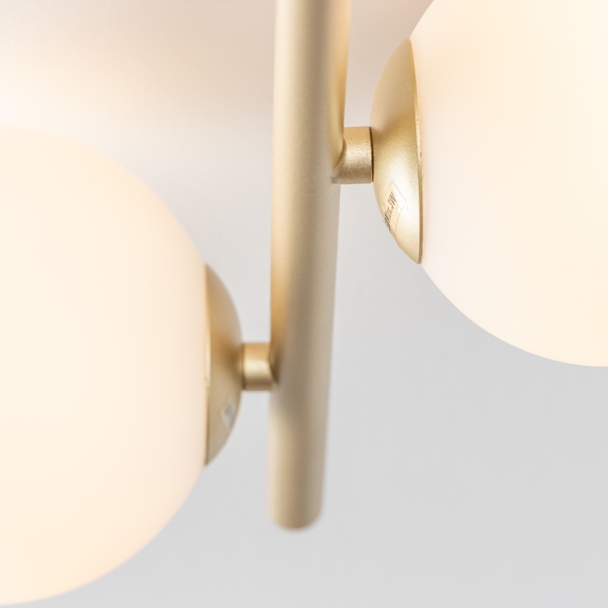 Brilagi - LED loftlampe MILLA 4xG9/3W/230V guldfarvet/hvid