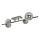 Brilagi - LED loftlampe MILLA 4xG9/3W/230V skinnende krom/røget