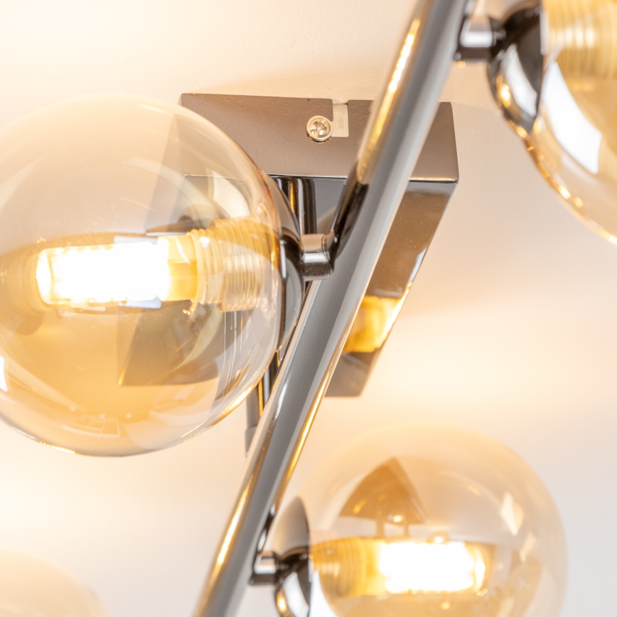 Brilagi - LED loftlampe MILLA 4xG9/3W/230V sort krom/guld