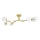 Brilagi - LED loftlampe MISTEL 6xG9/3W/230V guldfarvet/hvid