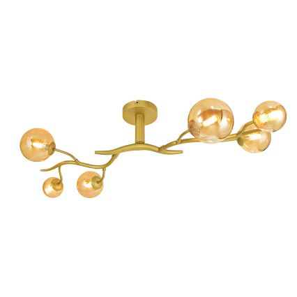 Brilagi - LED loftlampe MISTEL 6xG9/3W/230V guldfarvet