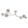Brilagi - LED loftlampe MISTEL 6xG9/3W/230V skinnende krom/røget