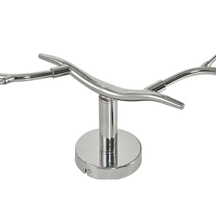 Brilagi - LED loftlampe MISTEL 6xG9/3W/230V skinnende krom/røget