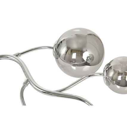Brilagi - LED loftlampe MISTEL 6xG9/3W/230V skinnende krom/røget