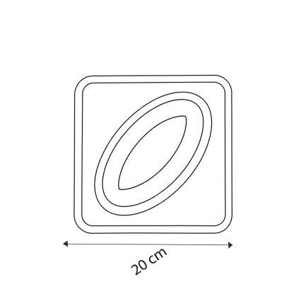 Brilagi - LED loftlampe MODERN MINI LED/32W/230V 3000/4000/6000K