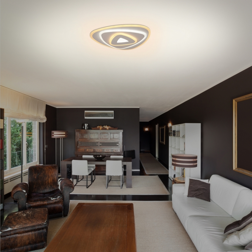 Brilagi - LED dæmpbar loftlampe MODERN MINI LED/45W/230V 3000-6000K 30x30 cm + fjernbetjening