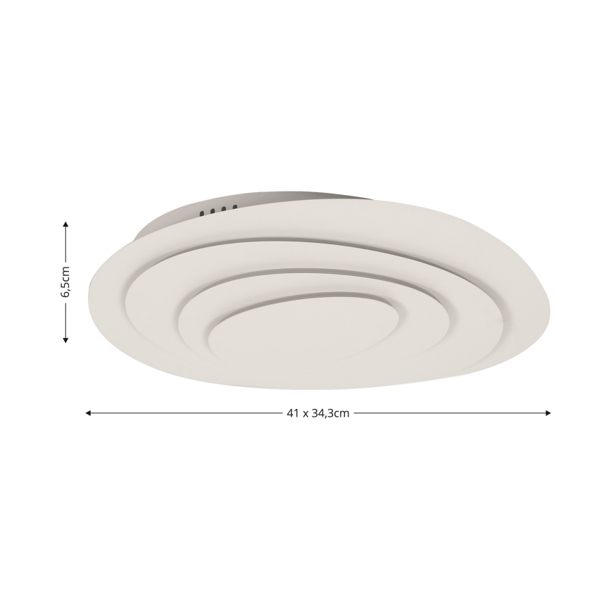 Brilagi - LED dæmpbar loftlampe MODERN MINI LED/48W/230V 3000-6000K 41x34,3 cm + fjernbetjening