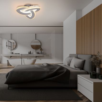 Brilagi - LED loftlampe dæmpbar MODERN MINI LED/49W/230V 3000/4000/6000K 30x30 cm + fjernbetjening
