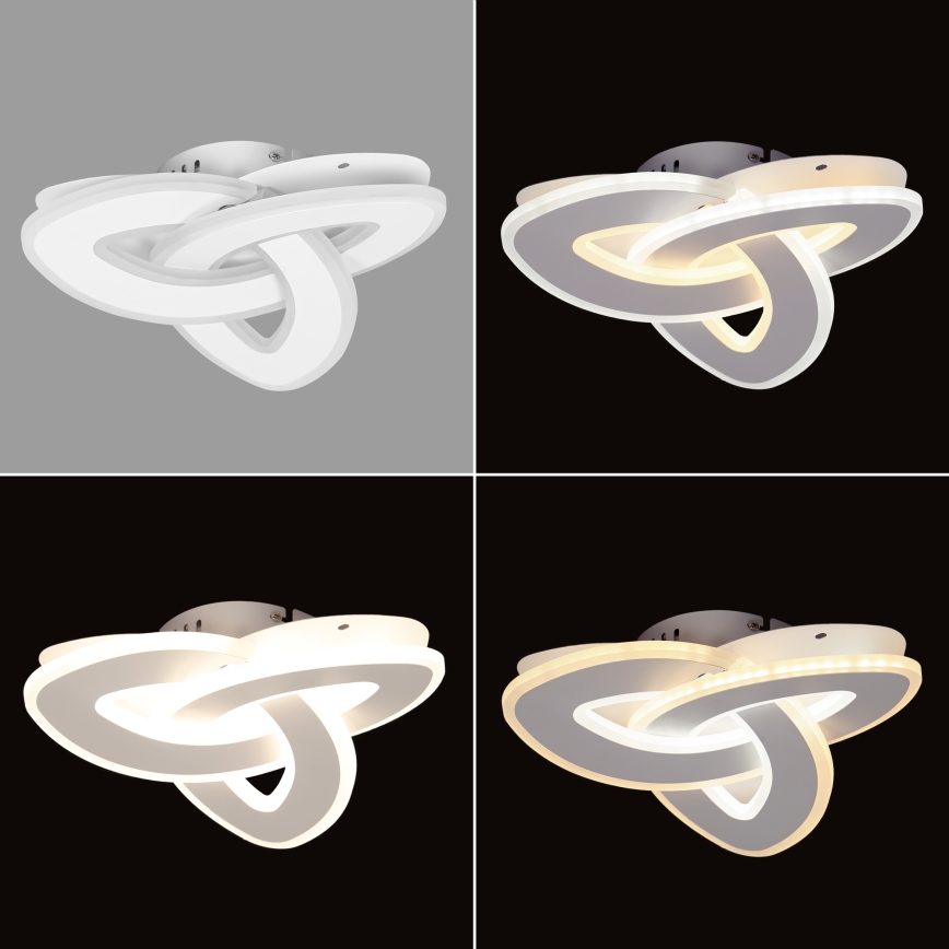 Brilagi - LED loftlampe dæmpbar MODERN MINI LED/49W/230V 3000/4000/6000K 30x30 cm + fjernbetjening