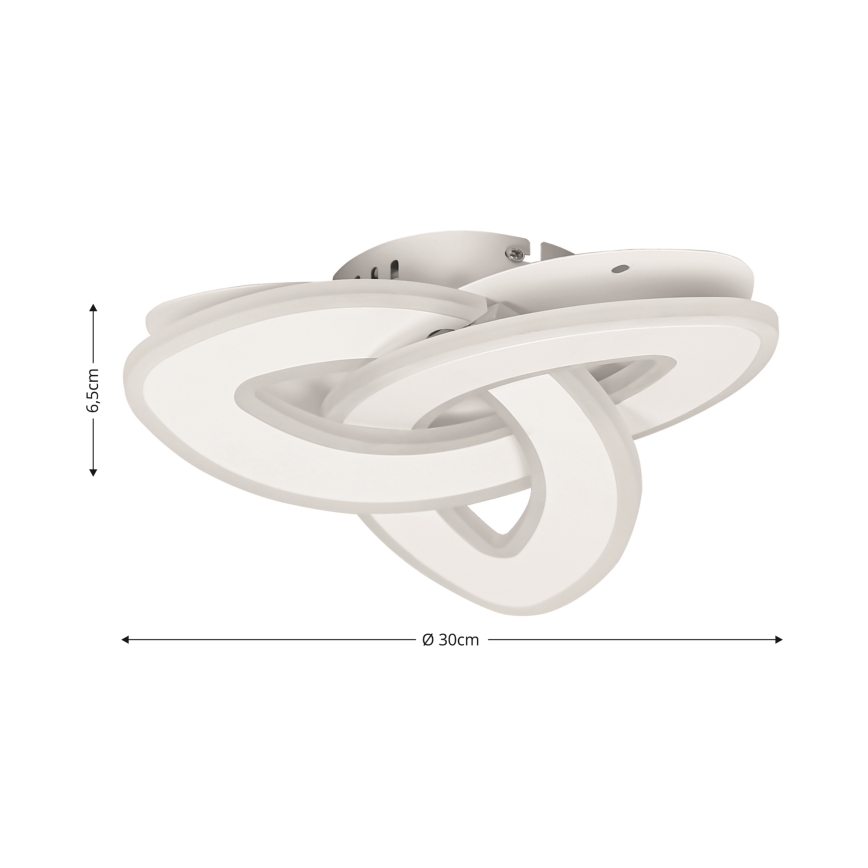 Brilagi - LED loftlampe dæmpbar MODERN MINI LED/49W/230V 3000/4000/6000K 30x30 cm + fjernbetjening