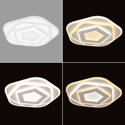 Brilagi - LED-dæmpbar loftlampe MODERN MINI LED/53W/230V 3000-6000K Ø 30 cm + fjernbetjening