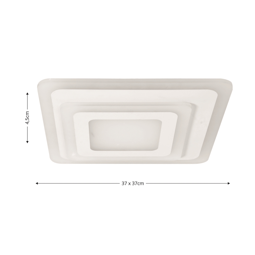 BRILAGI - LED dæmpbar loftlampe MODERN MINI LED/65W/230V 3000-6000K 37x37 cm + fjernbetjening