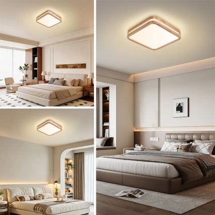 Brilagi - LED-loftlampe MOLINA SQUARE LED/32W/230V 3000/4000/6000K eg 30x30 cm