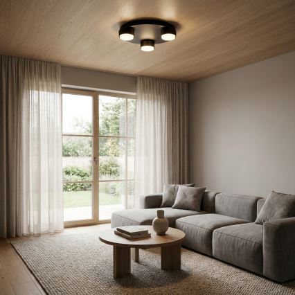 Brilagi - LED loftlampe MONO 3xGX53/30W/230V Ø 30 cm sort