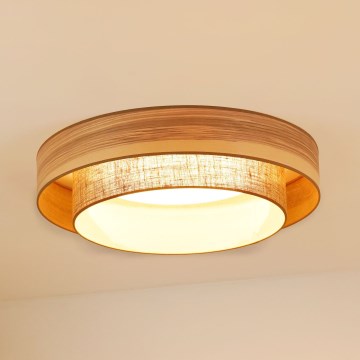 Brilagi - LED loftlampe MONTANA BOHO LED/26W/230V diameter 60 cm brun
