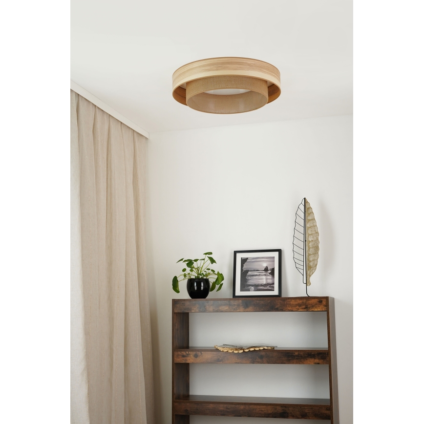 Brilagi - LED loftlampe MONTANA BOHO LED/26W/230V diameter 60 cm brun