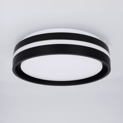 Brilagi - LED loftlampe NAOMI LED/24W/230V Ø 28,5 cm sort