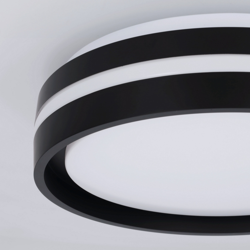 Brilagi - LED loftlampe NAOMI LED/24W/230V Ø 28,5 cm sort