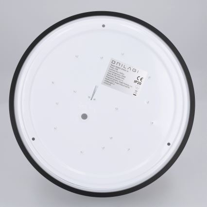 Brilagi - LED loftlampe NAOMI LED/24W/230V Ø 28,5 cm sort