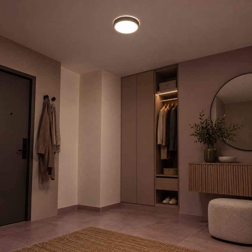 BRILAGI - LED-loftlampe NATURA LED/12W/230V 4000K Ø 26,3 cm