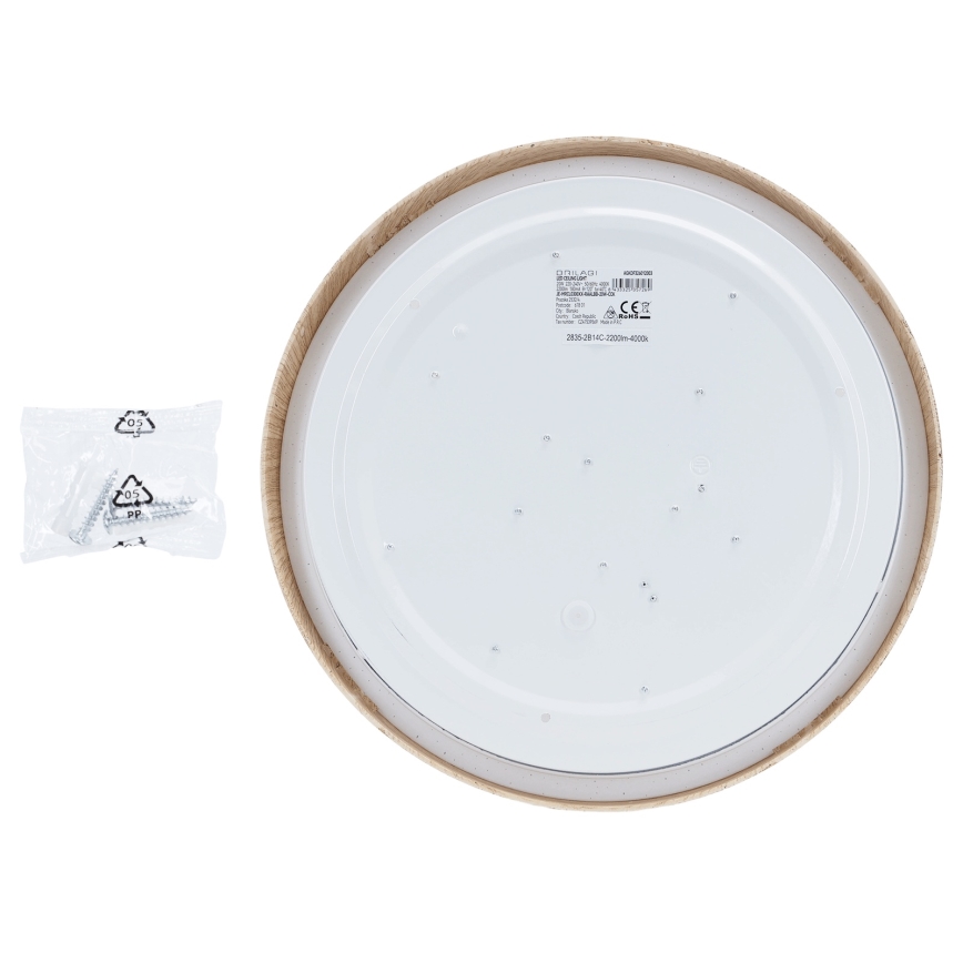 Brilagi - LED-loftlampe NATURA LED/20W/230V 3000K Ø 33,7 cm