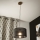 Brilagi - LED Loftlampe på kabel ANTHONY 1xE27/60W/230V eg valnød/sort