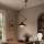 Brilagi - LED-loftlampe på stang IRONBEAM 1xE27/60W/230V sort