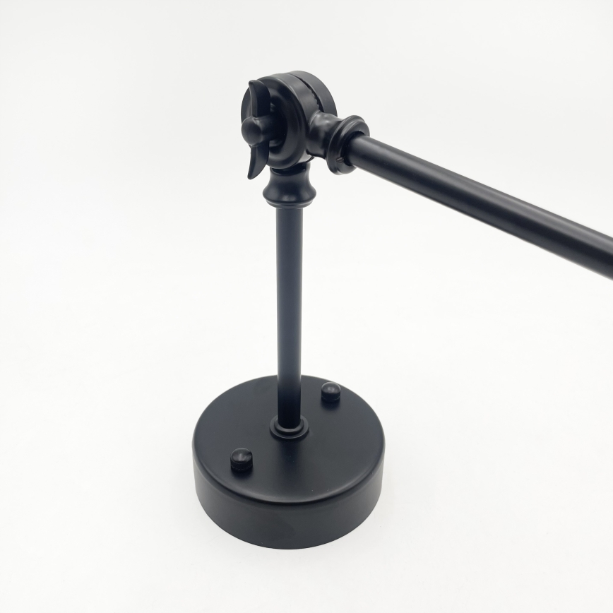 Brilagi - LED-loftlampe på stang IRONBEAM 1xE27/60W/230V sort