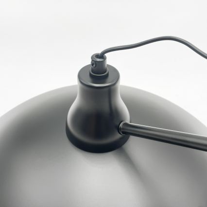 Brilagi - LED-loftlampe på stang IRONBEAM 1xE27/60W/230V sort