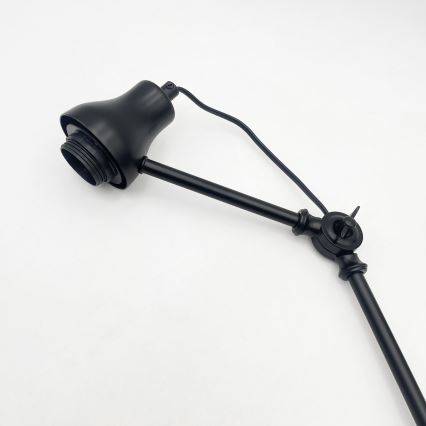 Brilagi - LED-loftlampe på stang IRONBEAM 1xE27/60W/230V sort