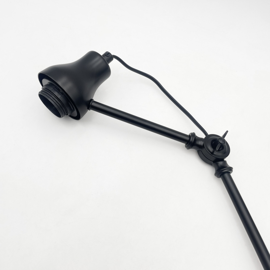 Brilagi - LED-loftlampe på stang IRONBEAM 1xE27/60W/230V sort