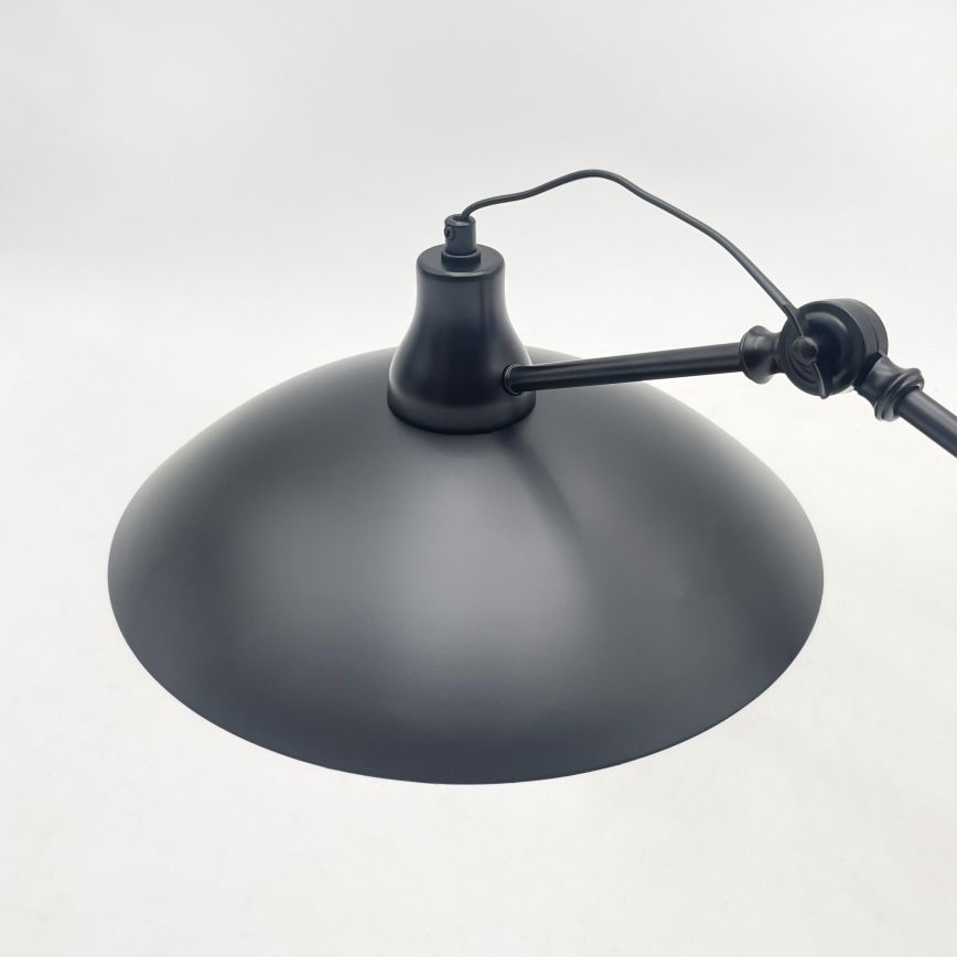 Brilagi - LED-loftlampe på stang IRONBEAM 1xE27/60W/230V sort