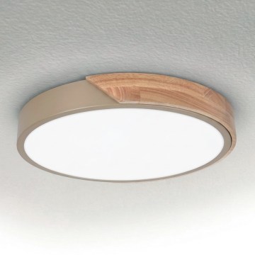 BRILAGI - LED loftlampe PILANA LED/24W/230V eg/beige Ø 30 cm